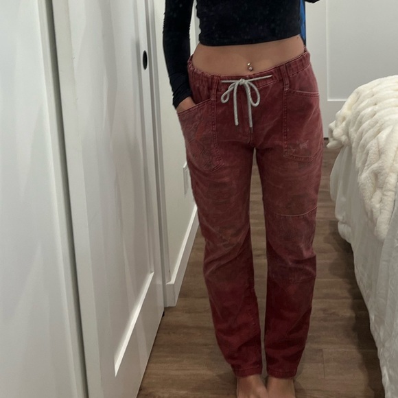 Anthropologie Pilcro Trailblazer Patchwork Pants - Picture 6 of 7